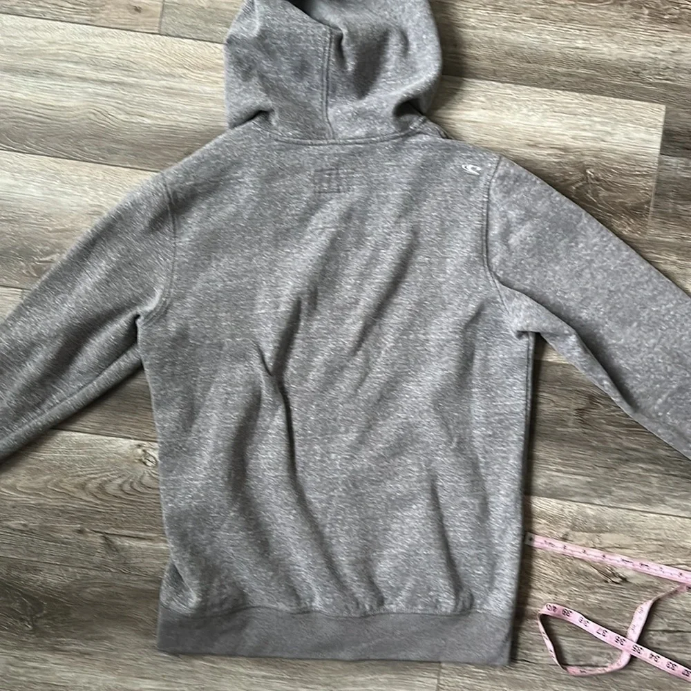 O'Neill jacket gray sweat jacket hooded size Medium Athleisure Fleece lined - Picture 10 of 10